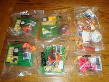 Lot of 7 DecoPac Cake Toppers - Pittsburgh Steelers, Pirates, Hello Kitty - New