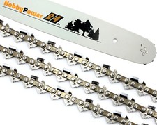 3x Sägekette + Schwert 35cm Halbmeißel 3/8 LP 50 TG 1,1mm für Stihl E10 E14 MSE