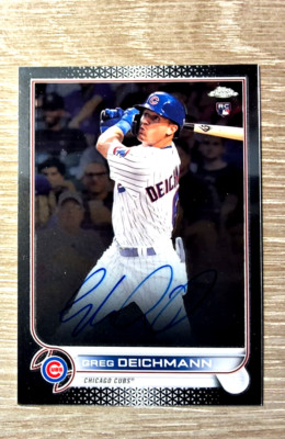 Greg Deichmann Auto Rookie 2022 Topps Chrome #RA-GD (AU, RC)