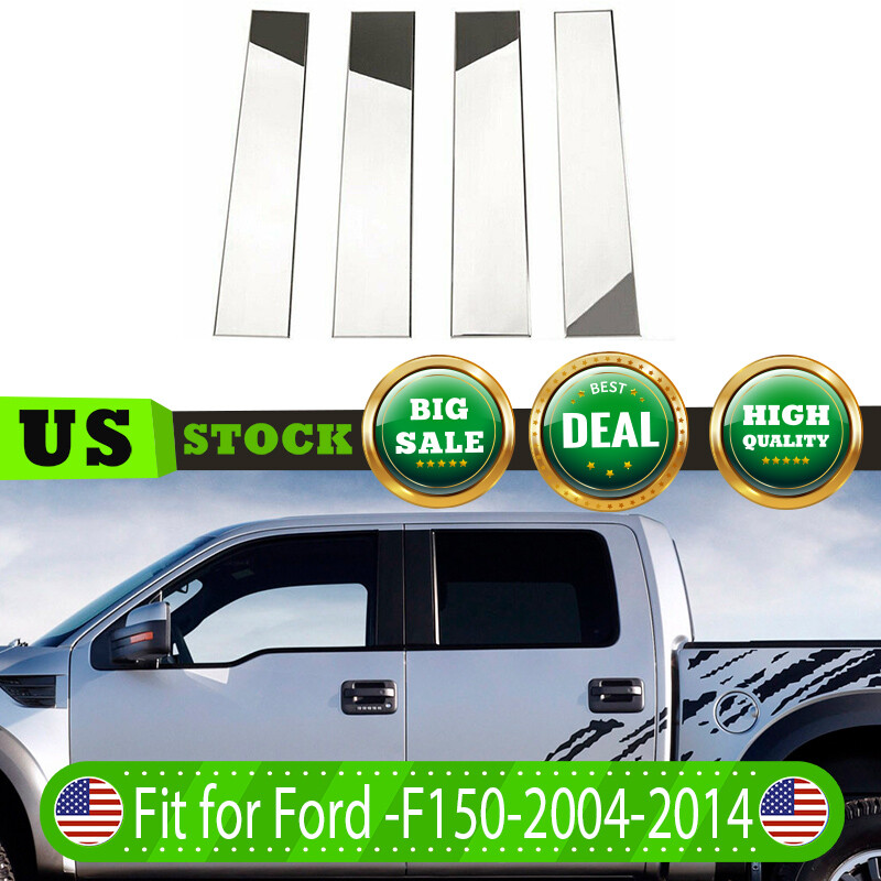 2014 Ford F150 F-150 Front Driver Left LH Door Trim Panel In Black & Gray - Foto 5