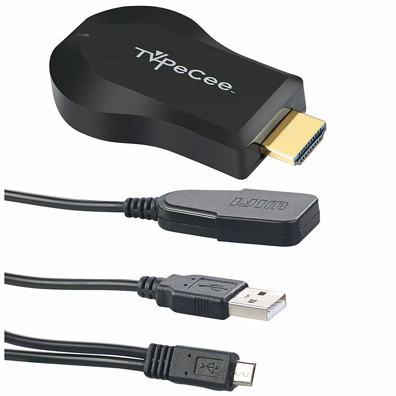 TVPeCee WLAN-HDMI-Stick für Miracast, Mirroring, AirPlay, Chromecast und DLNA - Bild 2 von 4