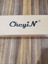 CkeyiN Auto Curling Iron Adjustable Temp LCD Display Fast Heating 1" Barrel