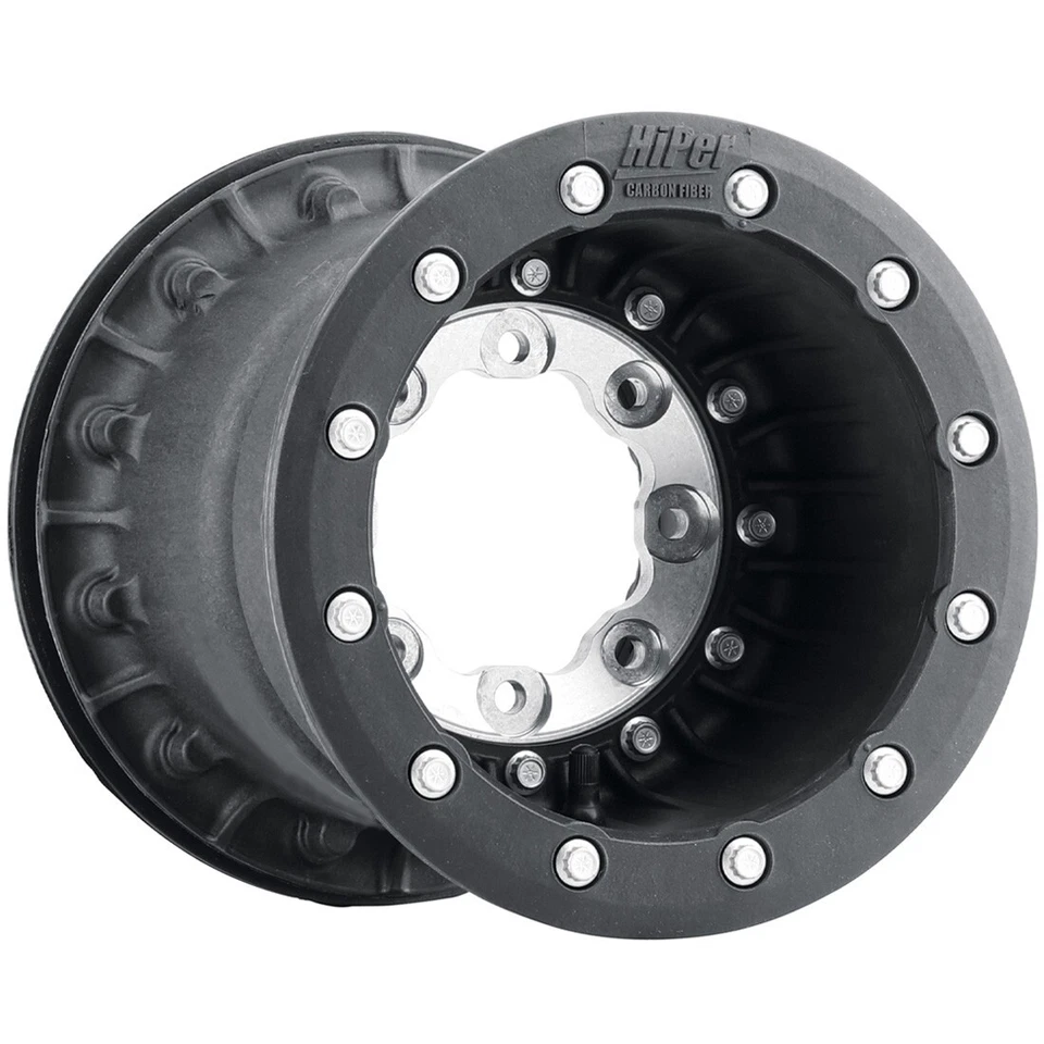 HiPer Tech 3 Rear Double Beadlock Wheel 9x9 4+5 4x110/4x115 - 0990-YHR-DBL-BK - Bild 1 von 4