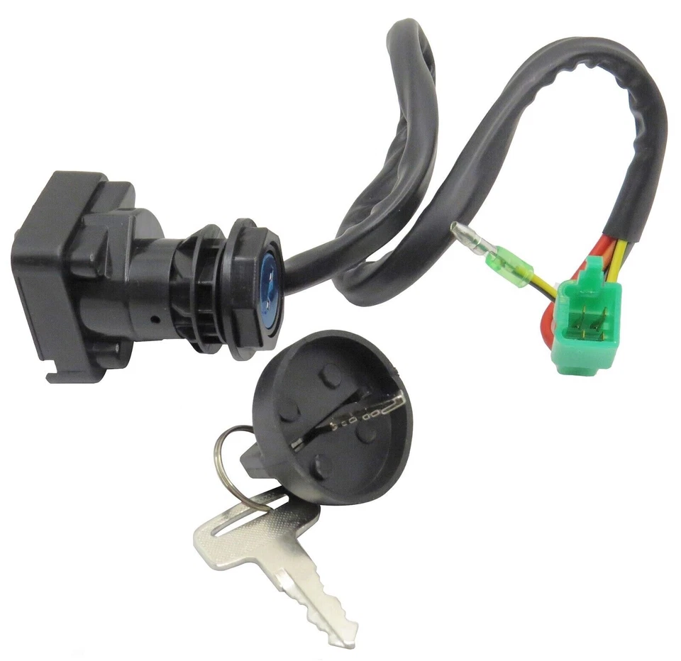 Motopart Ignition Key Switch for Suzuki Quadrunner 250 LTF250 2x4 1988-1998 Foto 2 de 4