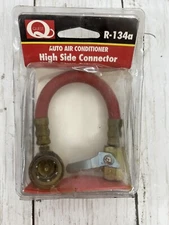 R-134a Quest Auto Air Conditioner Hose Quick Couple Connector High Side Vintage