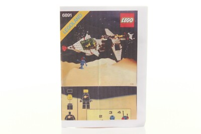 Lego Classic Space Set 6891 Gamma V Laser Craft 100% complete