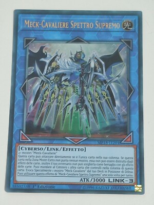 Yu-Gi-Oh! Meck Ritter Supreme Spectrum ULTRA RARE - Italienisch