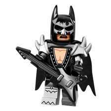 Minifigura LEGO Batman Película Serie 1 71017 - Batman Glam Metal (SELLADO)