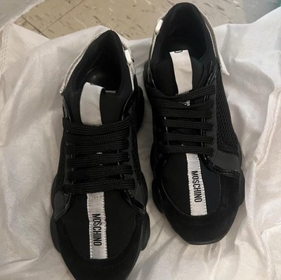 Moschino Women's Love Sneakers Size EU 36/Us 6.  Made in Italy