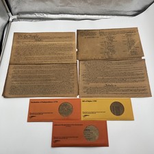 Constitution Declaration Of Independence Bill Of Rights Replicas Lot READ DESC 