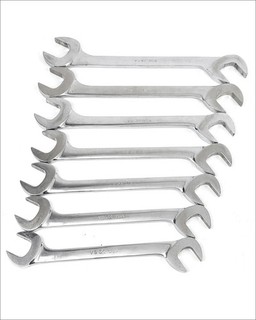 Snap On 7pc Wrench Set SAE Angle Head Open End VS42 VS40 VS38 VS36 VS34 VS32