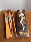 Barbie Midge Doll 1080 Titian 1960's Original Swimsuit Box Swimsuit Vintage