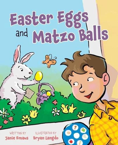 Easter Eggs and Matzo Balls by Janie Emaus Hardcover Book - Picture 1 of 1