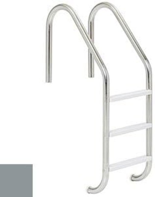 SR Smith 3 Tread 24In Economy Rock Grey Ig Ladder Plastic Step VLLS-103E-RG