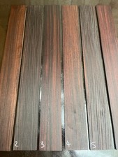 INDIAN ROSEWOOD 5-string bass guitar fingerboard / fretboard 725 x 85 x 7-9mm