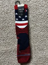 Stance Feel 360 Basketball Socks Enhanced Cushion Crew Size Large 8-12