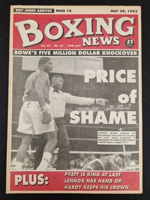 Boxing News Magazine, 1993, Vol.49 No.22, Riddick Bowe V Jesse Ferguson (B23828)