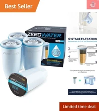 Culligan Water Filter 4-Pack - Reduces Lead and PFAS, 15 Gallon Life
