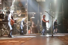 Angus Young Ac/Dc Ac Dc Brian Johnson Malcolm Young Cliff Williams- Old Photo