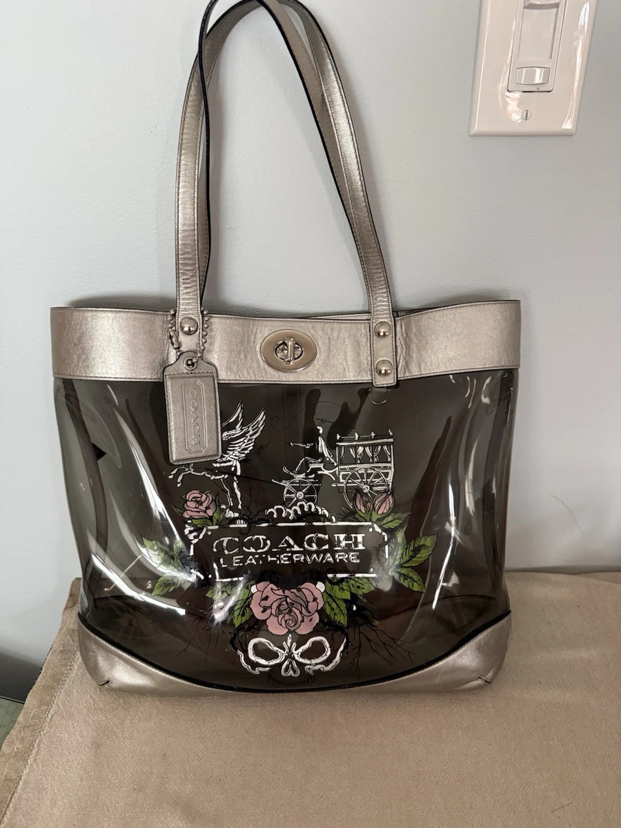 バッグ RARE Coach Parker Tattoo Magazine Tote 25+ Coach Parker for sale | Updated Oct 2026
