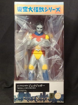 X-PLUS Toho Large Monsters Jet Jaguar SHONEN-RIC Limited Light Ver w/Box Used