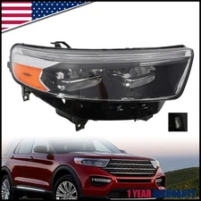 For 2020 2021 2022 Ford Explorer XLT Limited LED Passenger Side Headlight RH