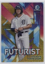 2021 Bowman Futurist Mega Box Gold Mojo Refractor /50 Spencer Torkelson 0rz7