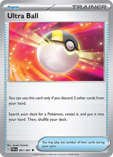 Ultra Ball (091/091) [Scarlet & Violet: Paldean Fates] - Bild 1 von 11