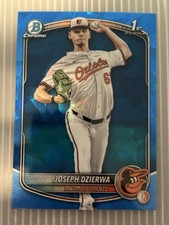 2025 Bowman Chrome Draft Sapphire Edition - Joseph Dzierwa #BDC-186 (RC)