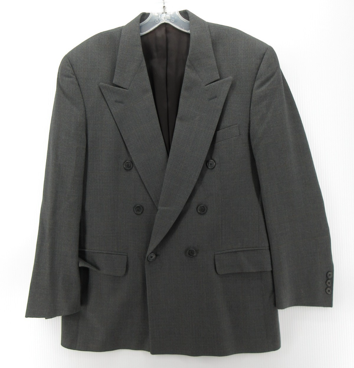 VTG Christian Dior Monsieur Sport Coat Men 40 Gray Blazer Wool