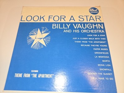 BILLY VAUGHN ORCHESTRA LOOK FOR A STAR DLP25322 1960 VINYL STEREO
