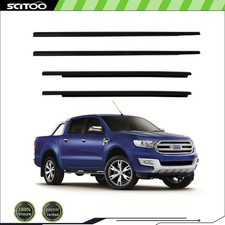 For 2011-2021 Ford Ranger Front Rear Window Scraper Seal Belt Weatherstrip