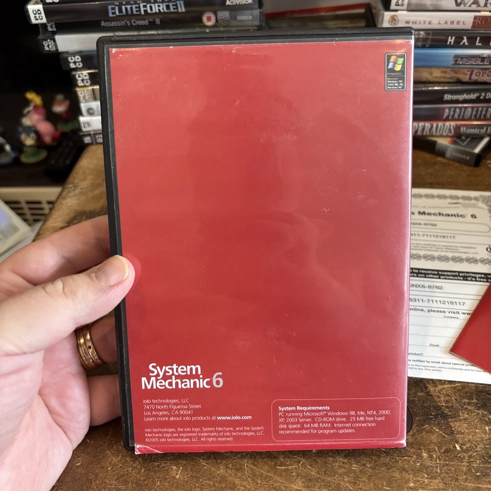 System Mechanic 6 Full Service For Your PC Windows 98 To 2003 CD ROM Free P&P - Image 4 of 4