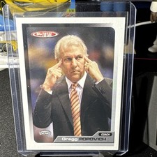 2005-06 Topps Total Base Gregg Popovich #411 HOF San Antonio Spurs RARE