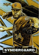 2021 Topps Fire Gold Minted Noah Syndergaard #175