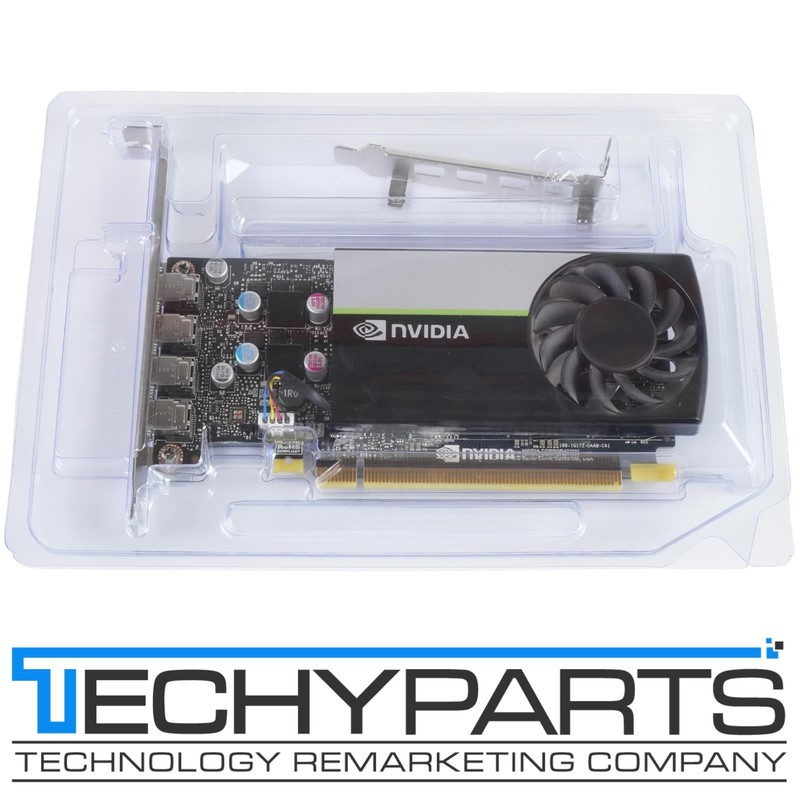 Dell 8FFPN NVIDIA Quadro T1000 4GB GDDR6 Mini-DP PCI-E 3.0 x16 Graphic Card