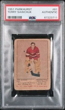 How to Spot Counterfeit 1951-52 Parkhurst Hockey Cards 16