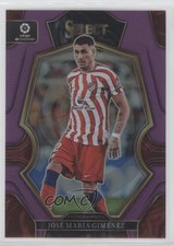 2022 Panini Select La Liga Mezzanine Purple Prizm 39/75 Jose Maria Gimenez 0ku3