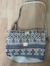 Jiueryi Handtasche Shopper Ethno Muster Weiß...