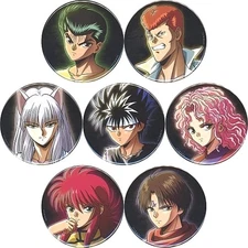 Kazuma Kuwabara & Others Yu Yu Hakusho All 7 Types Set Webkuji Part 1 Japan O245