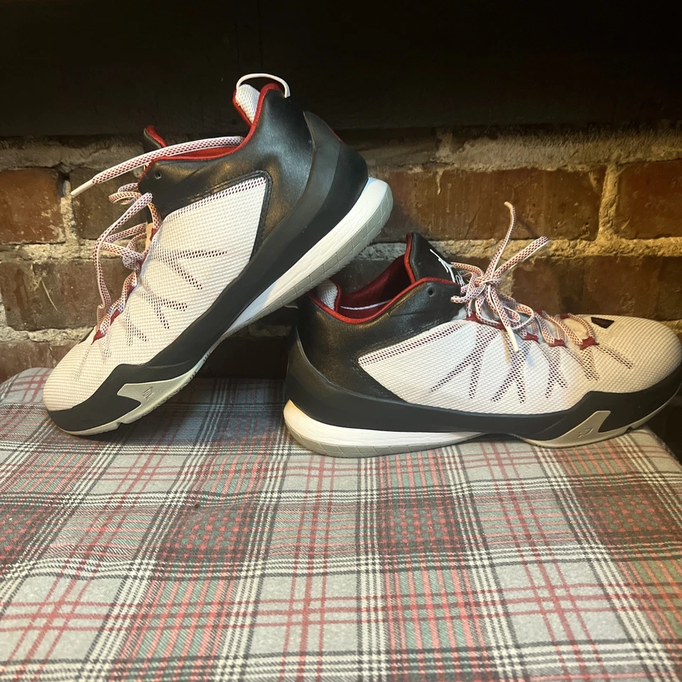 Nike Hombres Air Jordan CP3 VIII AE 725173-101 Blanco Zapatos de Baloncesto Tenis 10 Foto 3 de 4