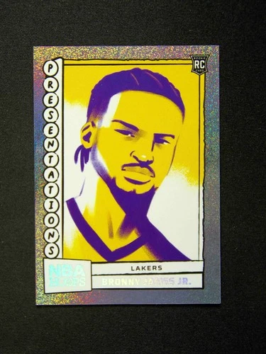 2024-25 Panini Hoops Bronny James Jr. #20 RC Rookie Presentations SSP