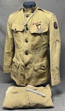 Named 3rd Army Uniform Dog Tag Grouping Verdun WW1 WWI Original