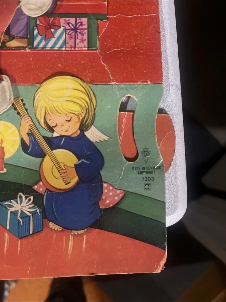 Vintage 1960’s Denmark Advent Calendar with Moving Figures - Image 3 of 3