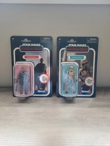 NEW Star Wars The Mandalorian Vintage Collection Carbonized Kenner LOT