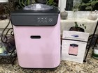 Whynter Ice Cream Maker Machine Automatic 128 Qt  Black Pink