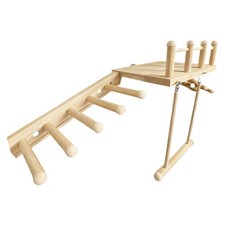 Bird Perches Platform Swing Climbing Ladder Parrot Cage Accessories Wooden Toys