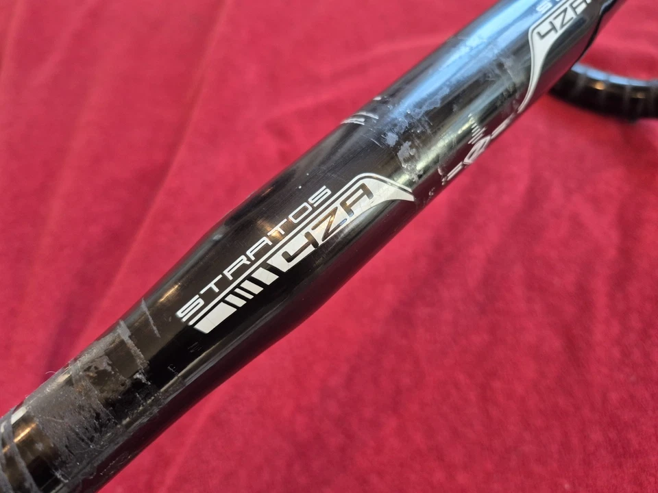 Manillar de carretera de aleación anatómica 4ZA STRATOS con 400 mm x 31,8 mm Foto 2 de 4