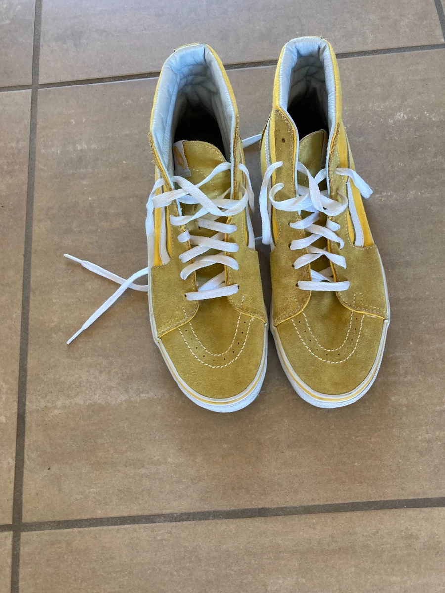 Vans Sk8- High Cyber Yellow for sale | eBay