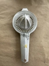 Vintage FOLEY Orange Juice Lemon Citrus Reamer Squeezer Juicer Aluminum Metal